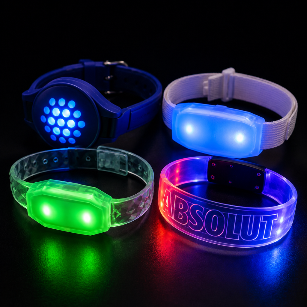 Preguntas frecuentes sobre pulseras LED